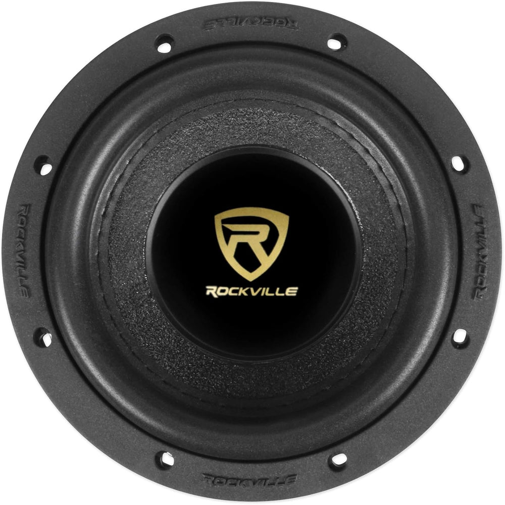 W65K9D2 6.5" 1000W Peak Car Audio Subwoofer Dual 2-Ohm Sub 250W RMS CEA Rated