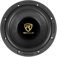 W65K9D2 6.5" 1000W Peak Car Audio Subwoofer Dual 2-Ohm Sub 250W RMS CEA Rated