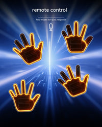 Car Gesture Light Finger Lights Car Multifunction Prompt Warning Light Home Decor